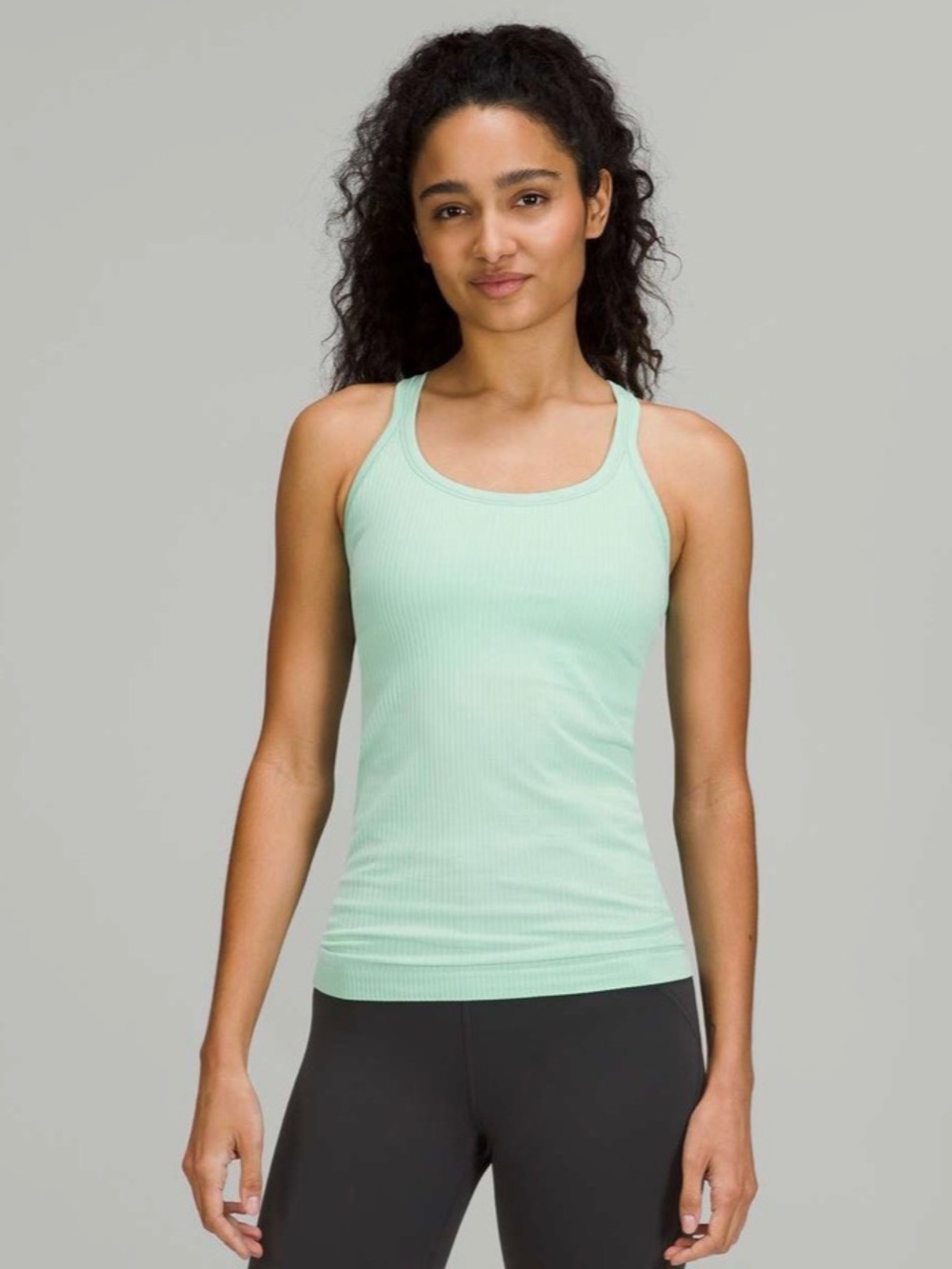 lululemon athletica Ebb to Street Tank Top in Wild Mint